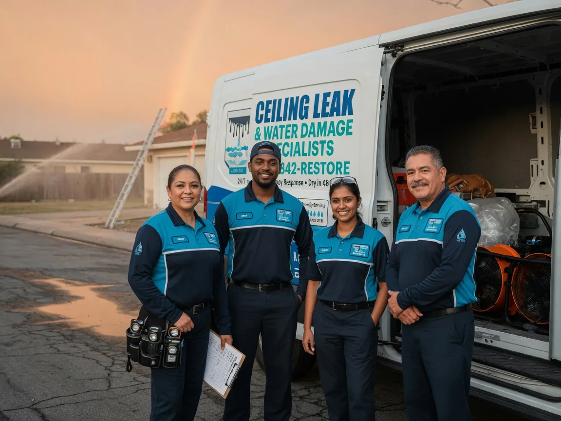 Ceiling Leak Cleanup company in Buckingham, VA
